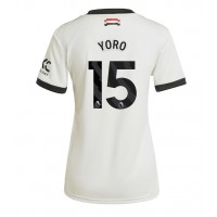 Manchester United Leny Yoro #15 3rd trikot Frauen 2024-25 Kurzarm